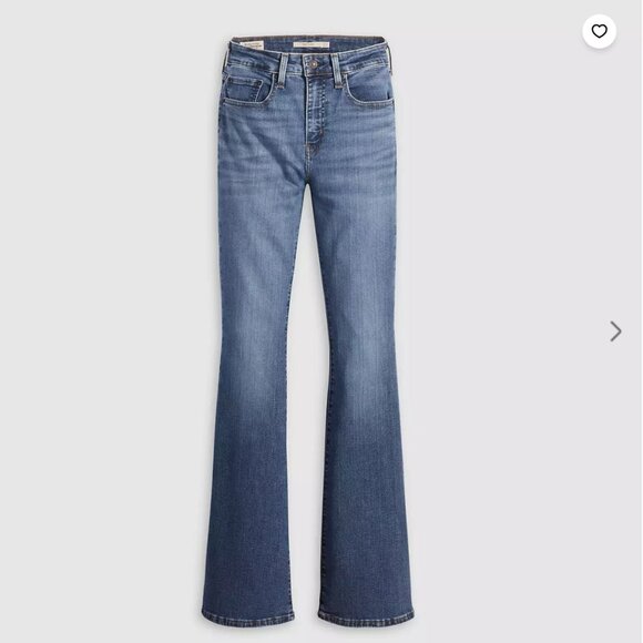 Levi's 726 High Rise Flare Women's Jeans Size 31 x 34 inseam - Picture 1 of 3